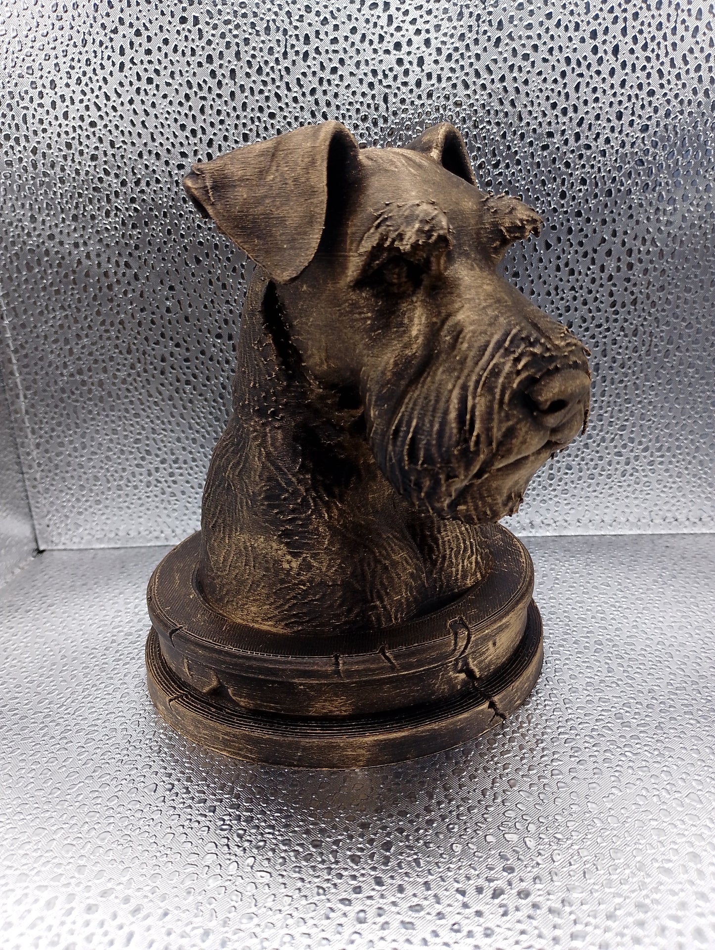 Schnauzer Bust