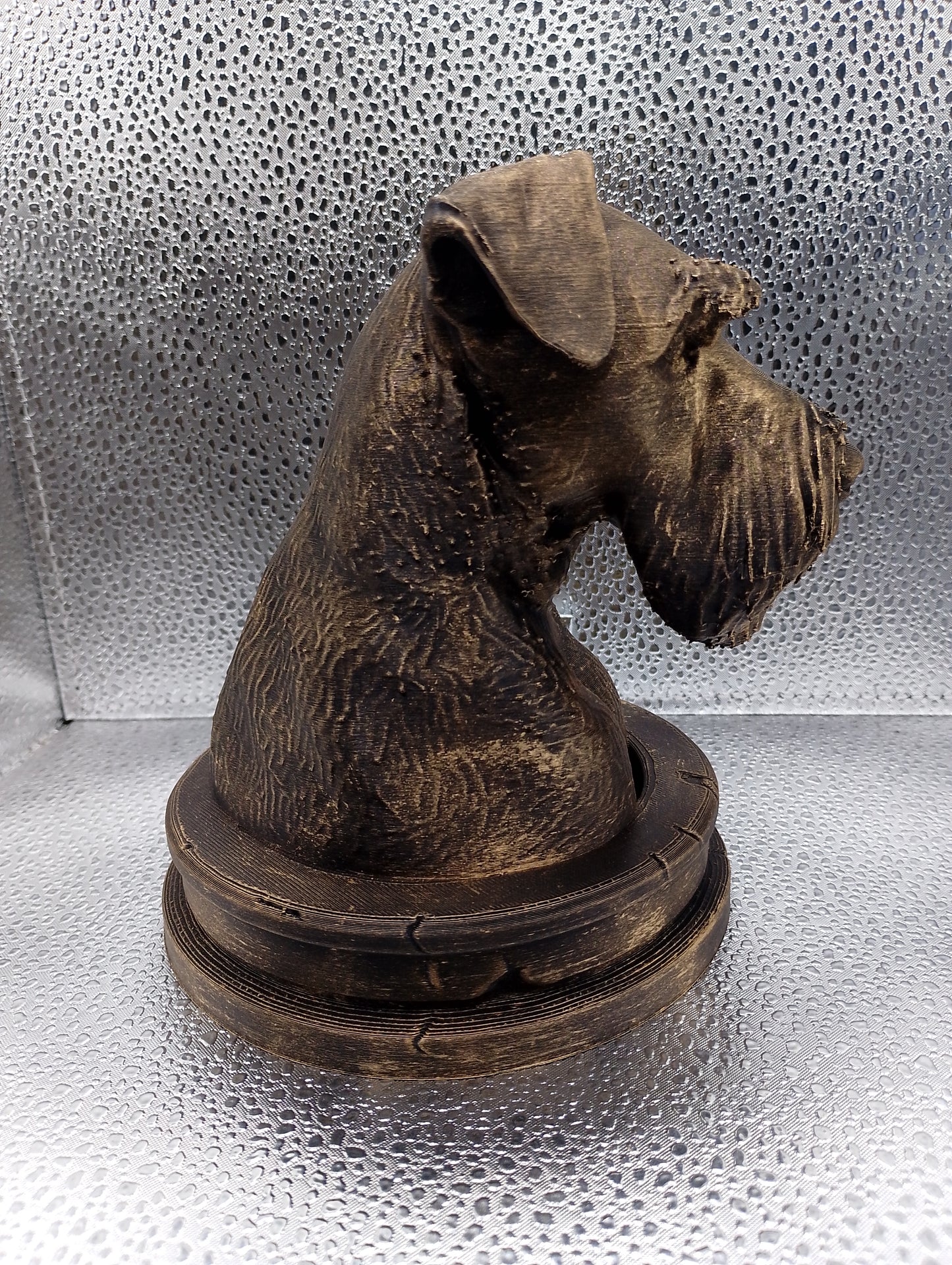 Schnauzer Bust