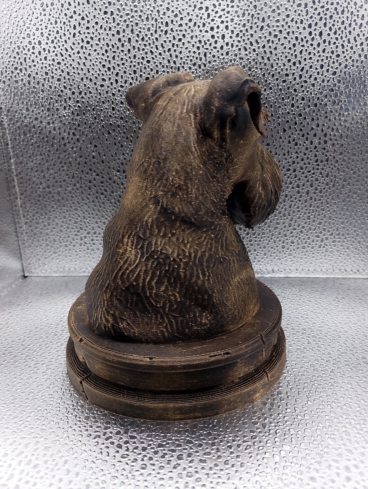 Schnauzer Bust