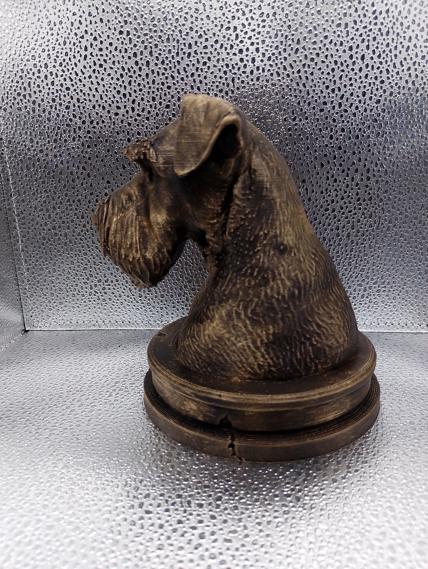 Schnauzer Bust