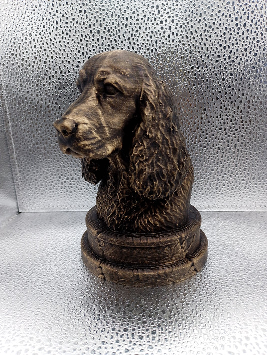 Cocker Spaniel Bust