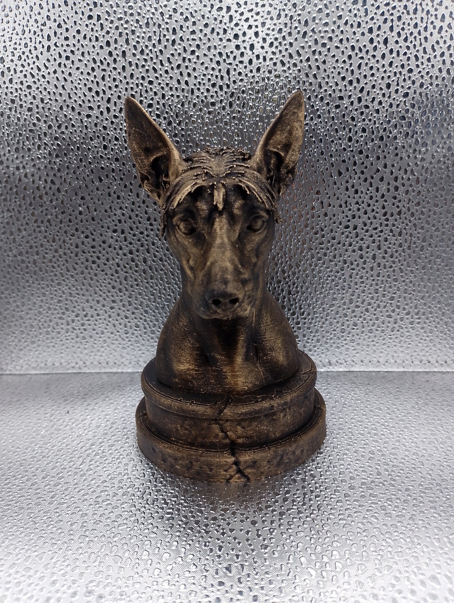 Peruvian Hairless Dog Bust