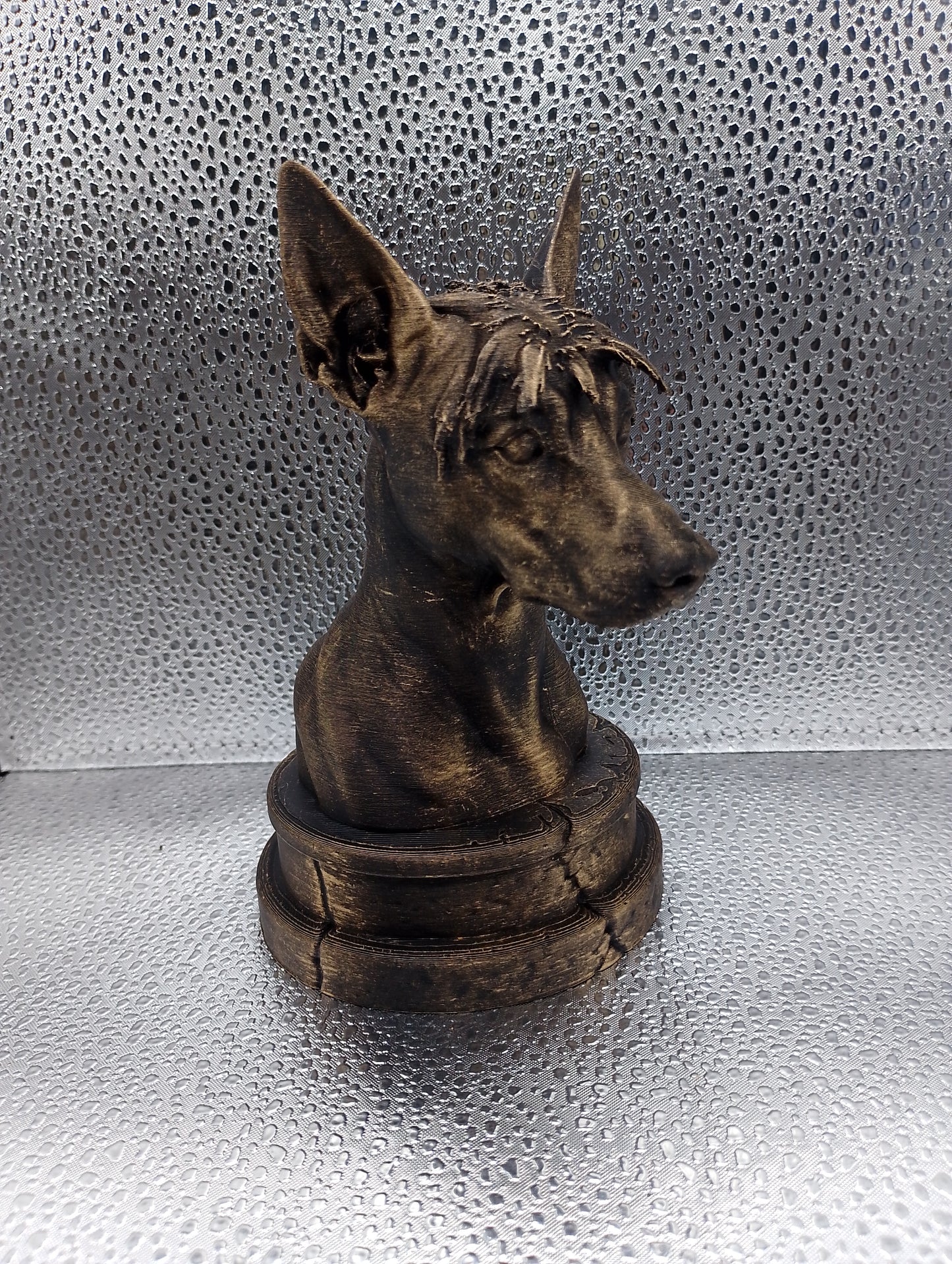 Peruvian Hairless Dog Bust