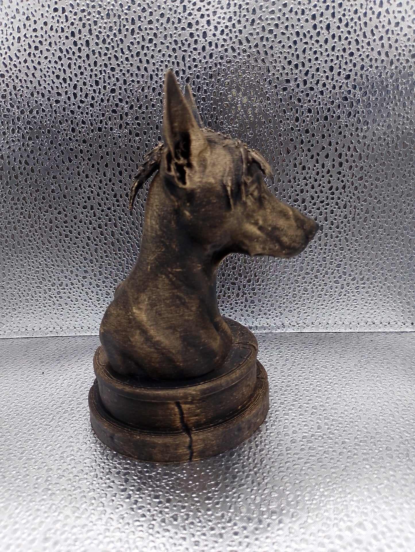 Peruvian Hairless Dog Bust