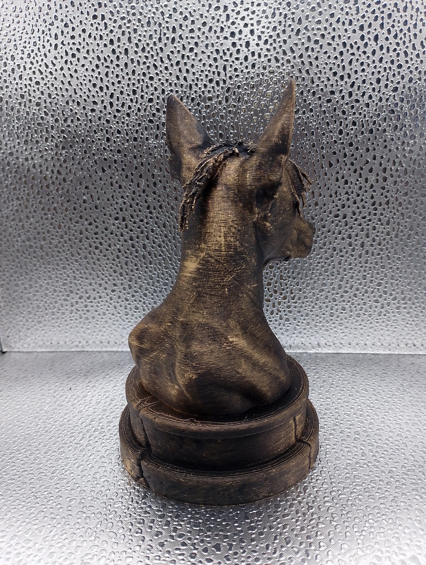 Peruvian Hairless Dog Bust