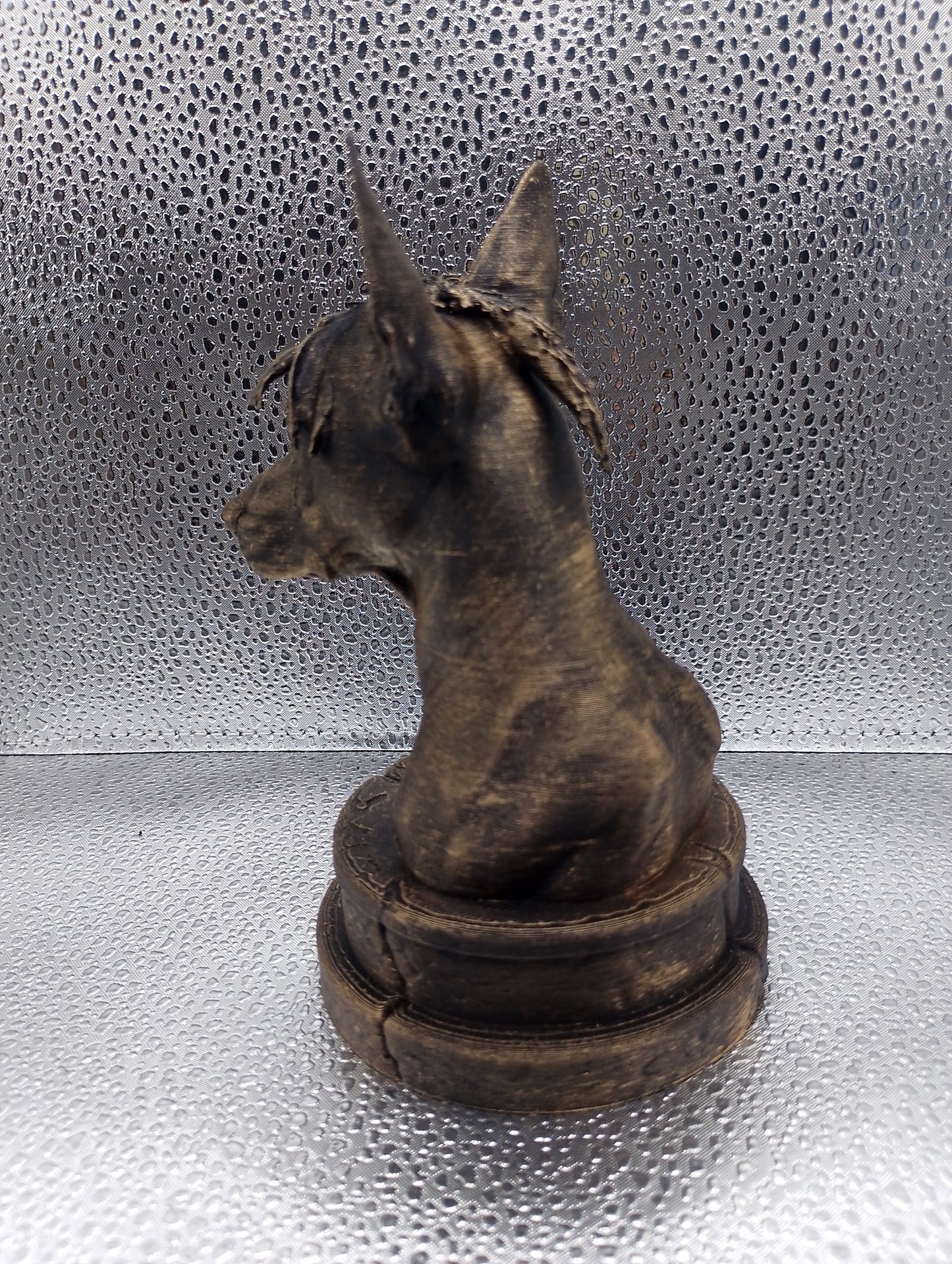 Peruvian Hairless Dog Bust