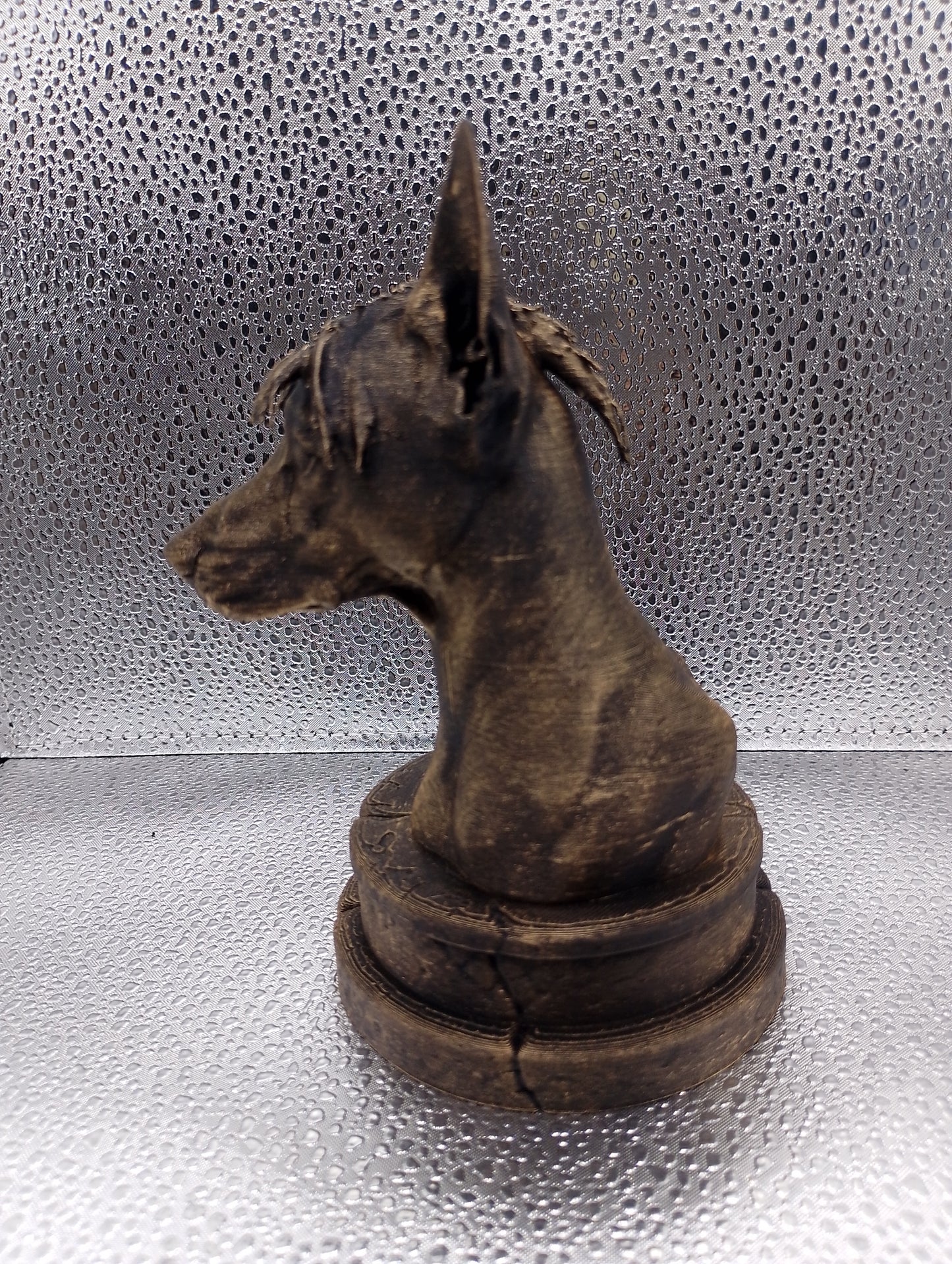 Peruvian Hairless Dog Bust