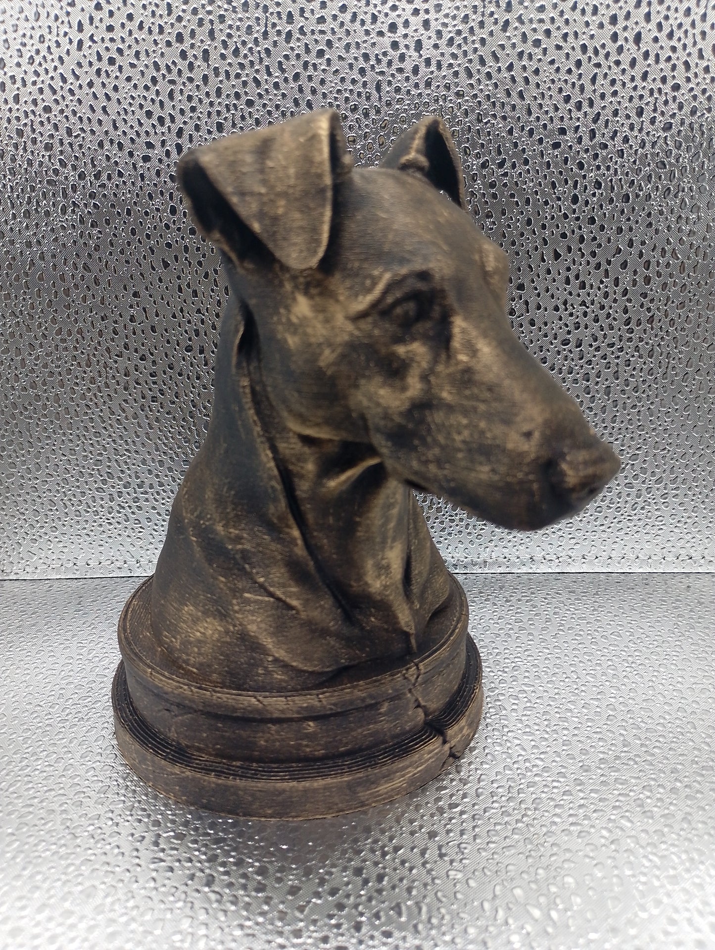 Smooth Fox Terrier Bust