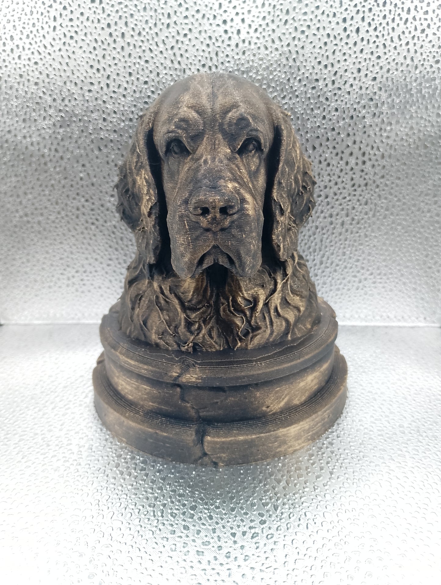 Clumber Spaniel Bust