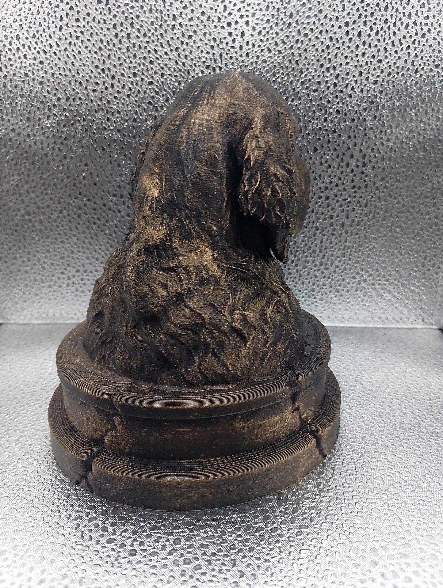 Clumber Spaniel Bust