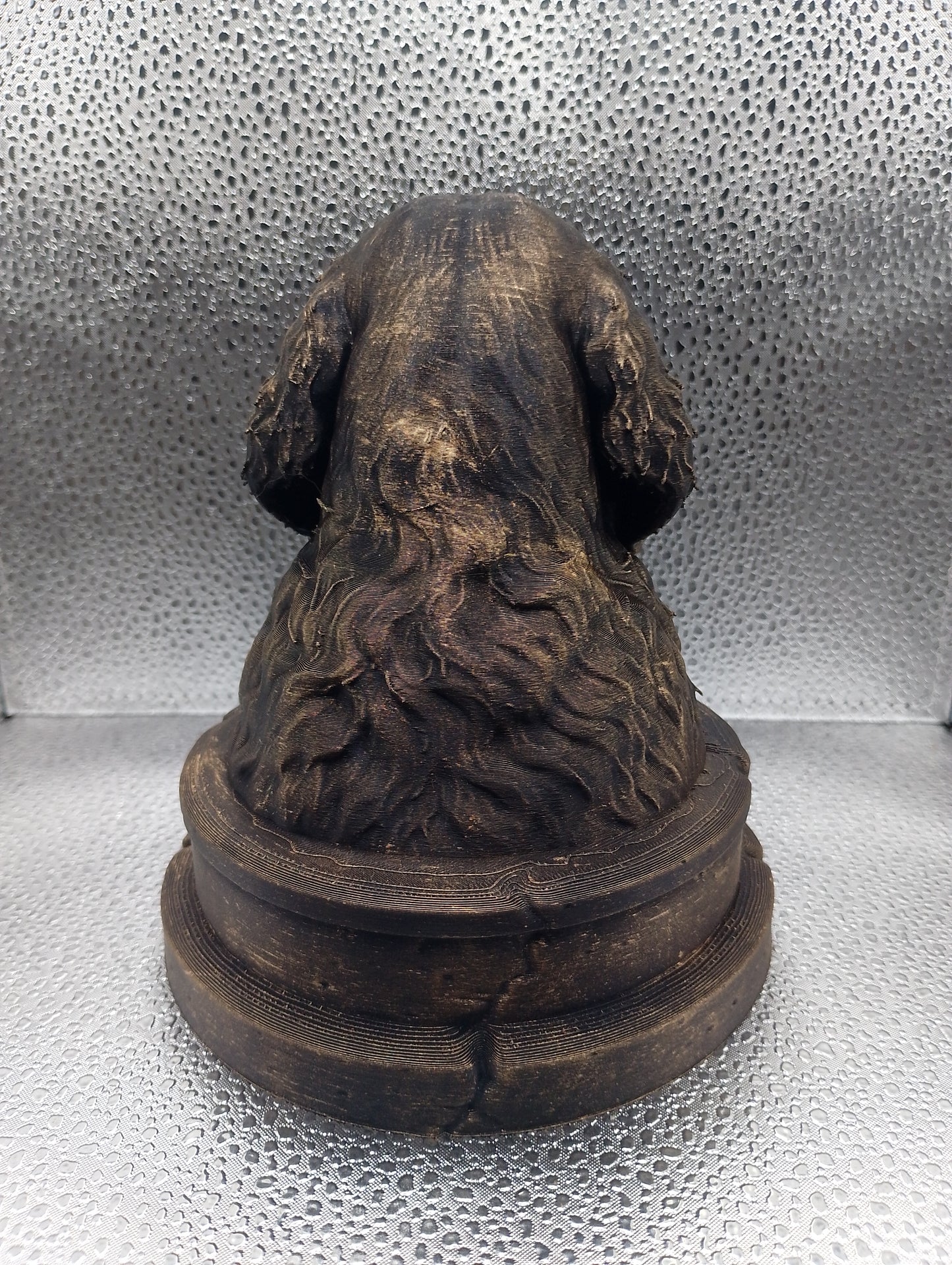 Clumber Spaniel Bust