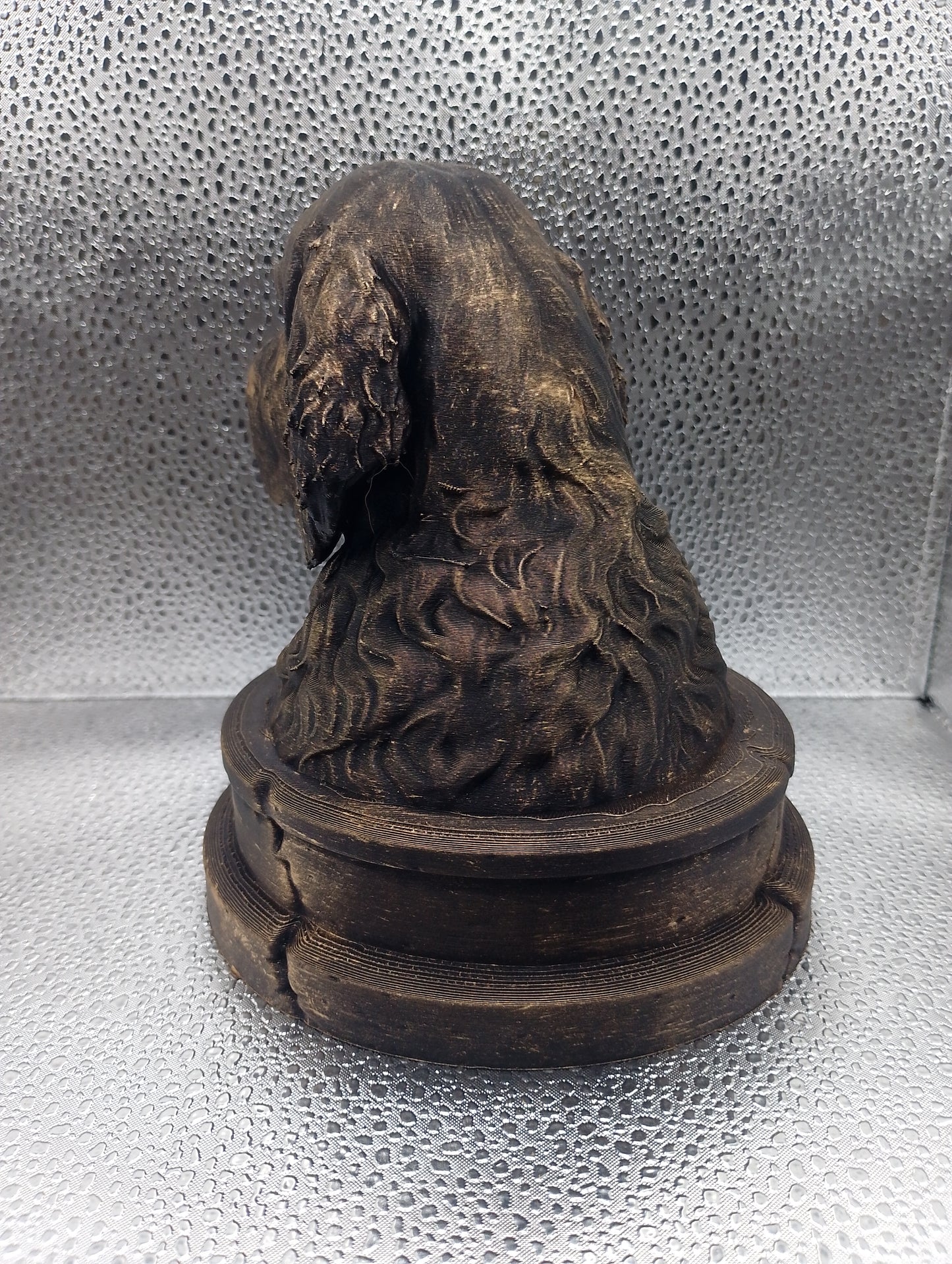 Clumber Spaniel Bust