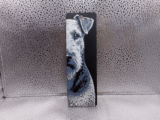 Airedale Terrier Bookmark – Hueforge