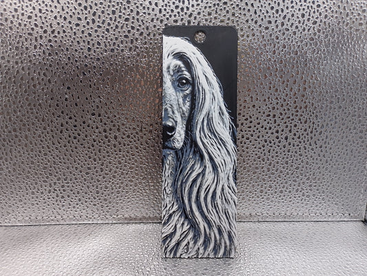 Afghan Hound Bookmark – Hueforge
