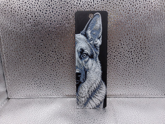 German Shepherd Bookmark – Hueforge
