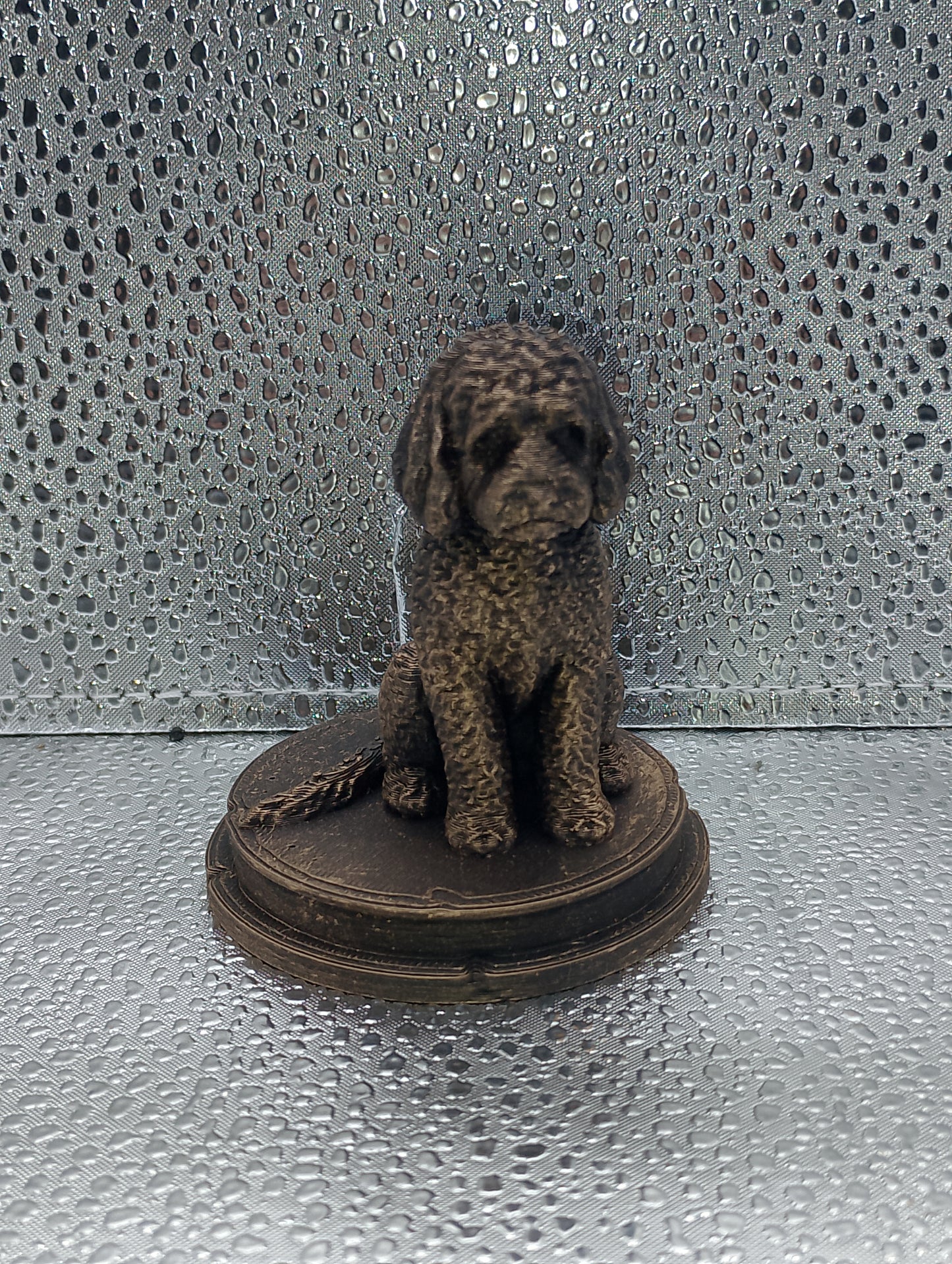 Cockapoo Dog Bust – 7cm Miniature Statue