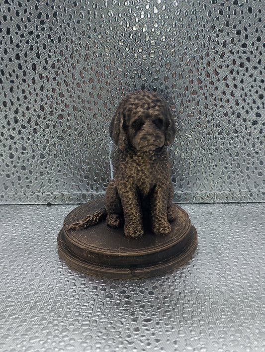 Cockapoo Dog Bust – 7cm Miniature Statue