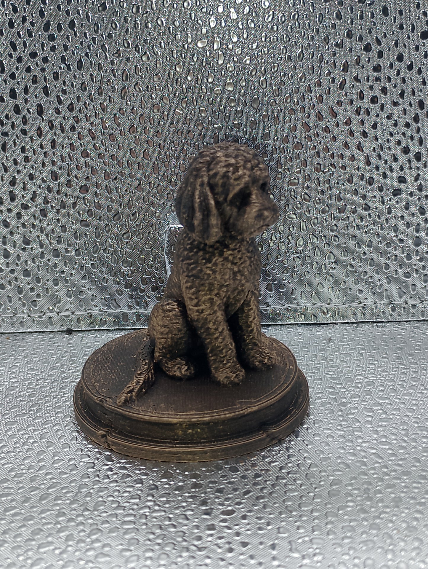 Cockapoo Dog Bust – 7cm Miniature Statue