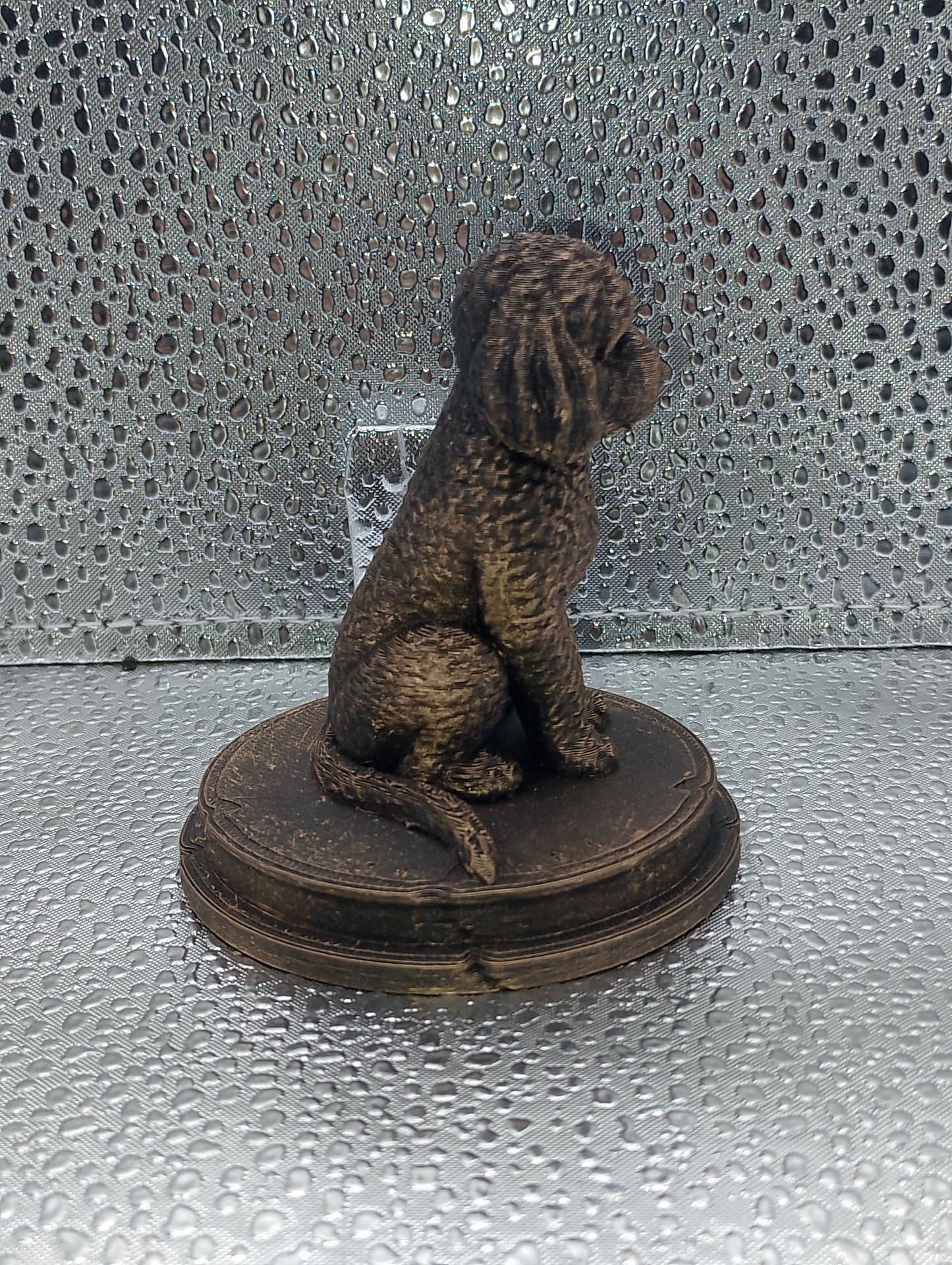 Cockapoo Dog Bust – 7cm Miniature Statue