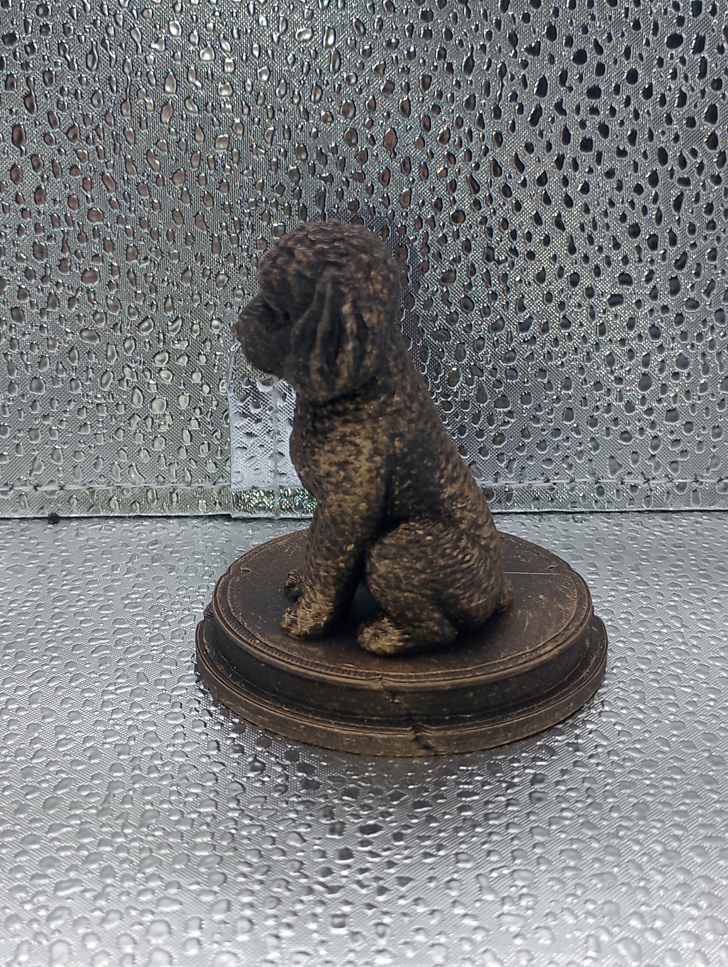 Cockapoo Dog Bust – 7cm Miniature Statue