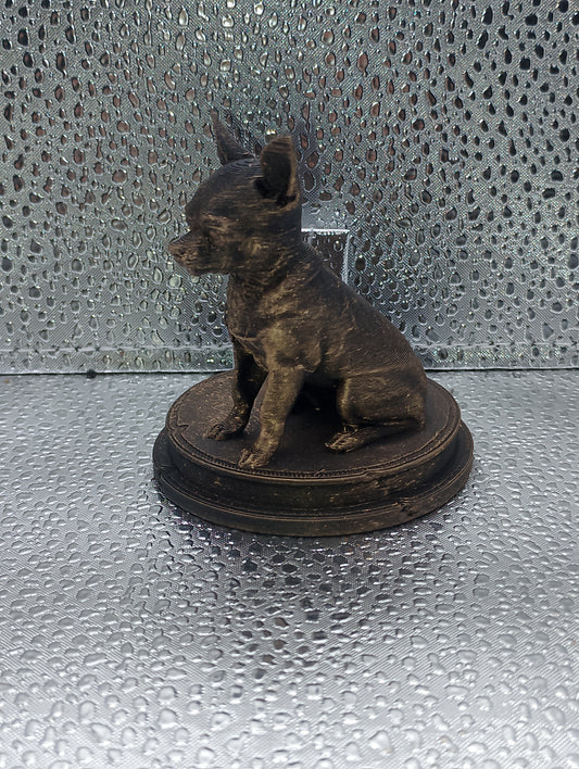 Chihuahua Dog Bust – 7cm Miniature Statue