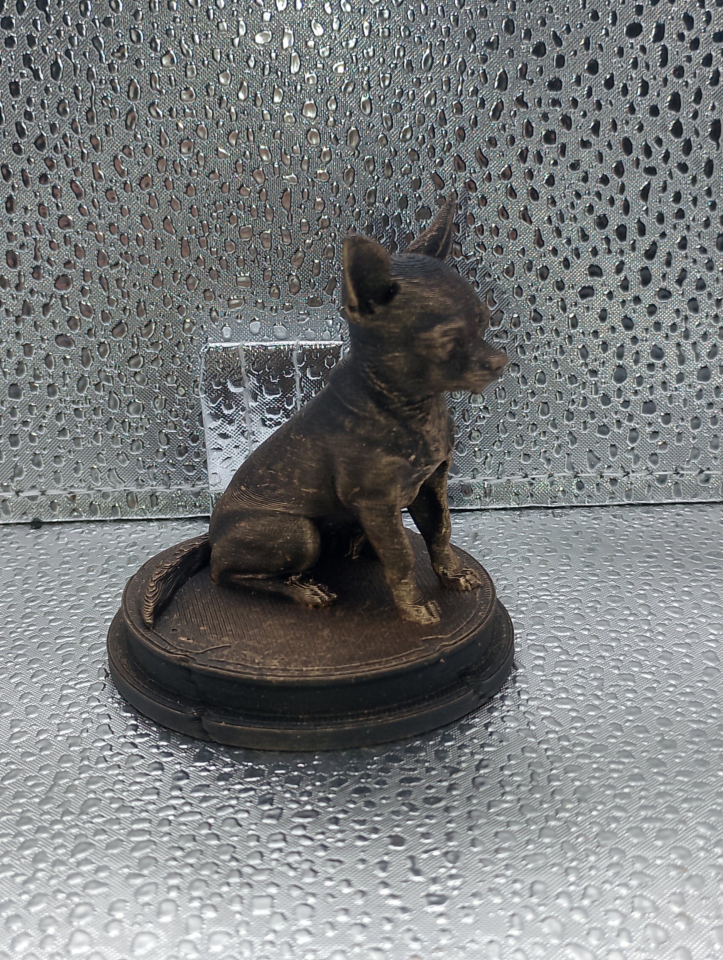 Chihuahua Dog Bust – 7cm Miniature Statue