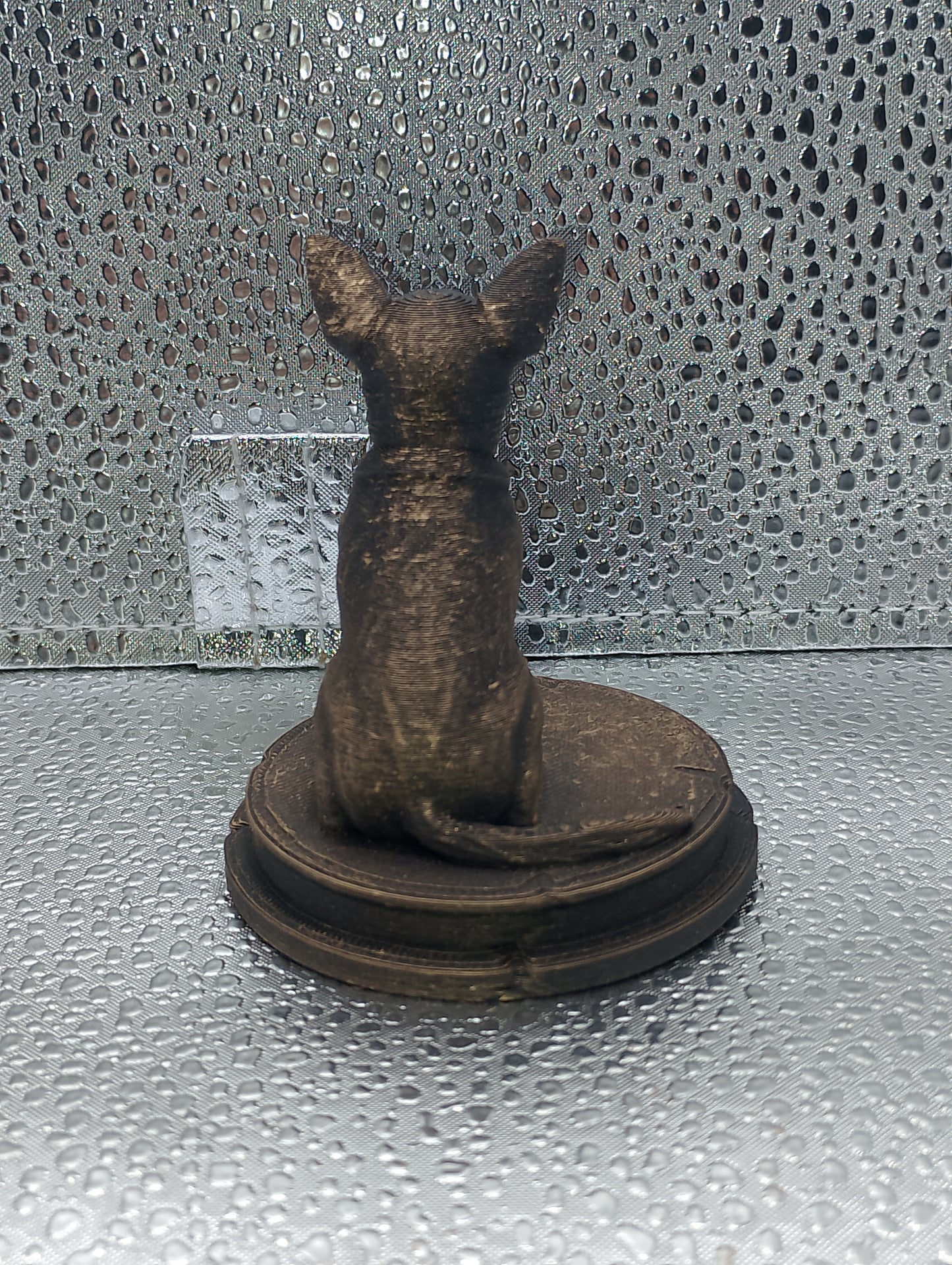 Chihuahua Dog Bust – 7cm Miniature Statue