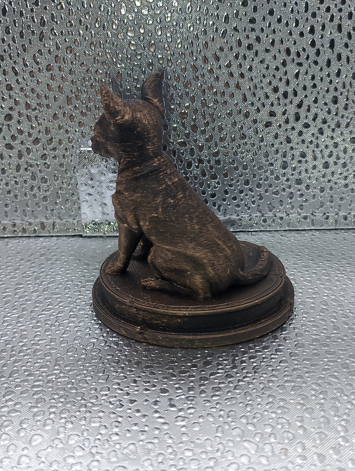 Chihuahua Dog Bust – 7cm Miniature Statue