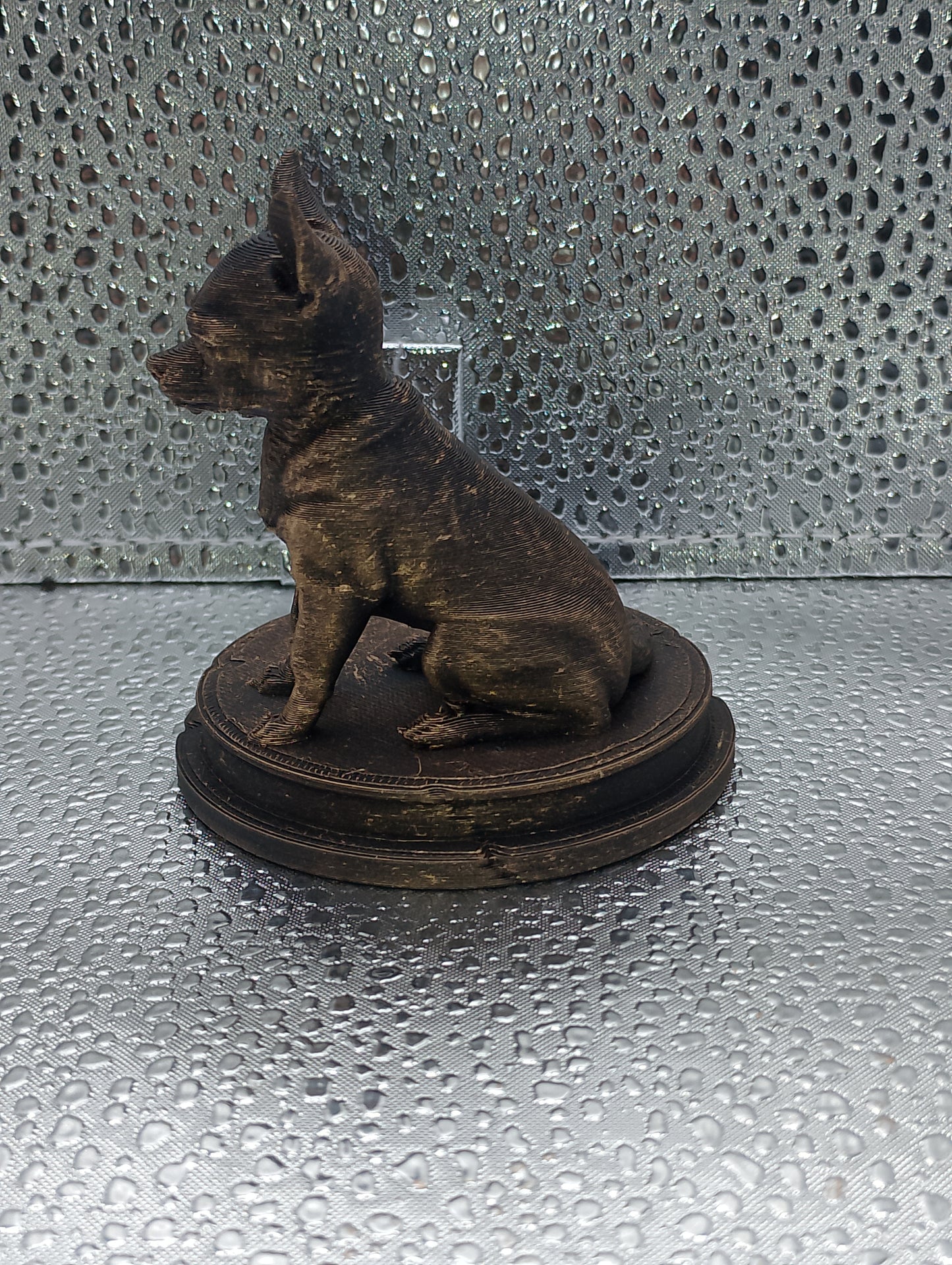 Chihuahua Dog Bust – 7cm Miniature Statue