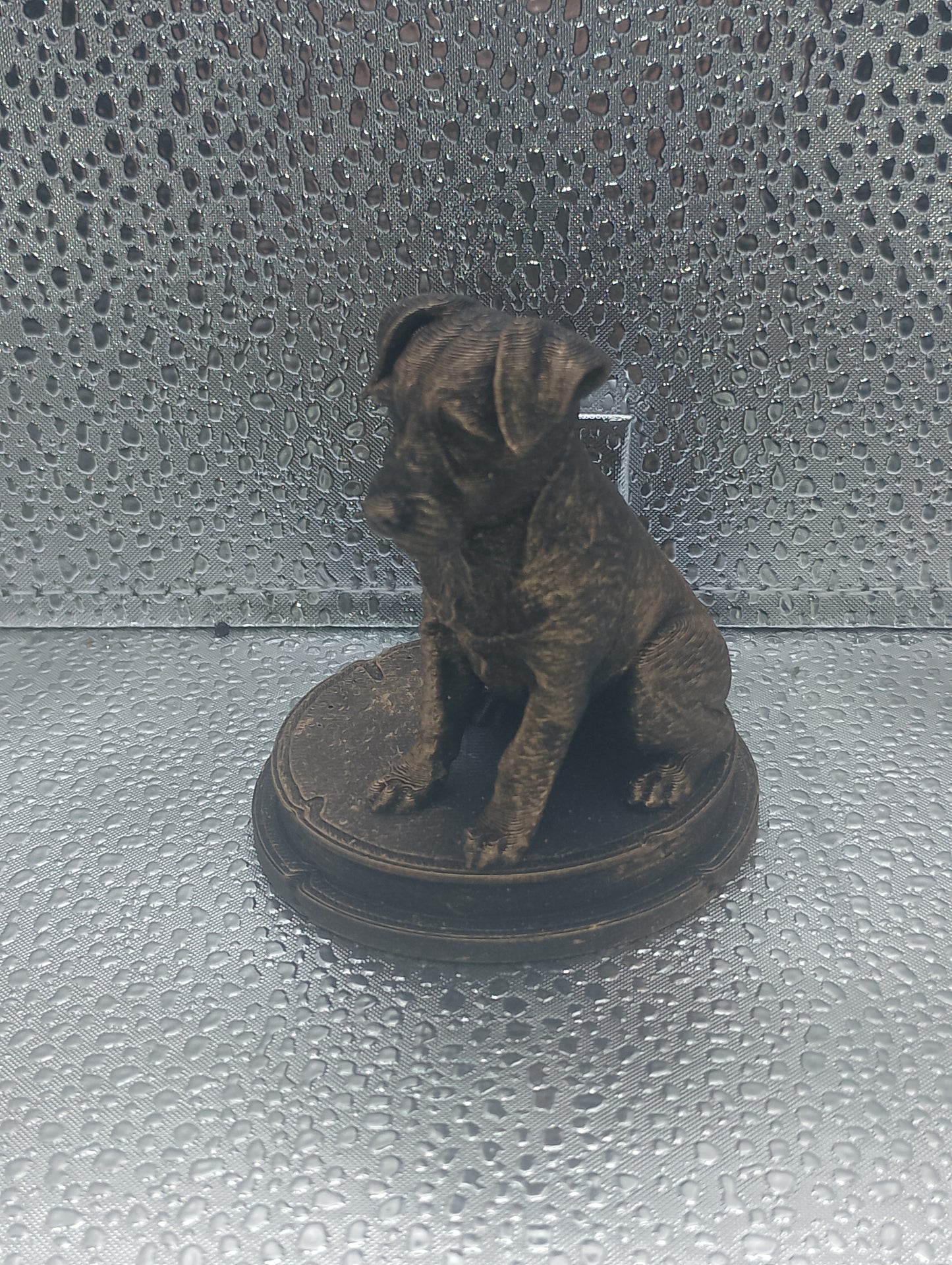 Jack Russell Terrier Dog Bust – 7cm Miniature Statue