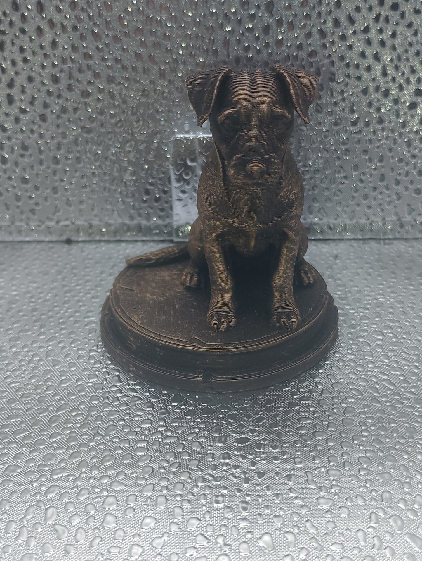 Jack Russell Terrier Dog Bust – 7cm Miniature Statue