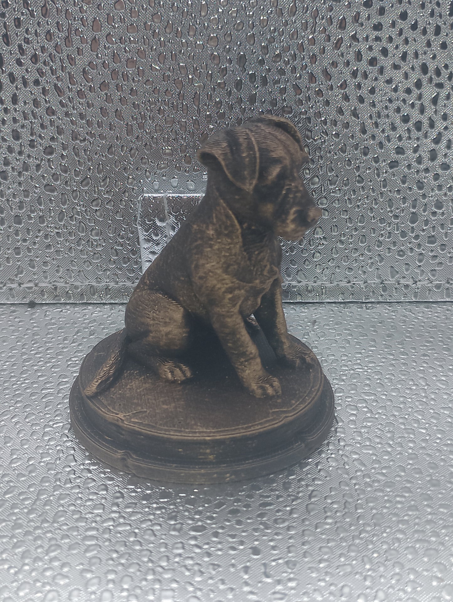 Jack Russell Terrier Dog Bust – 7cm Miniature Statue