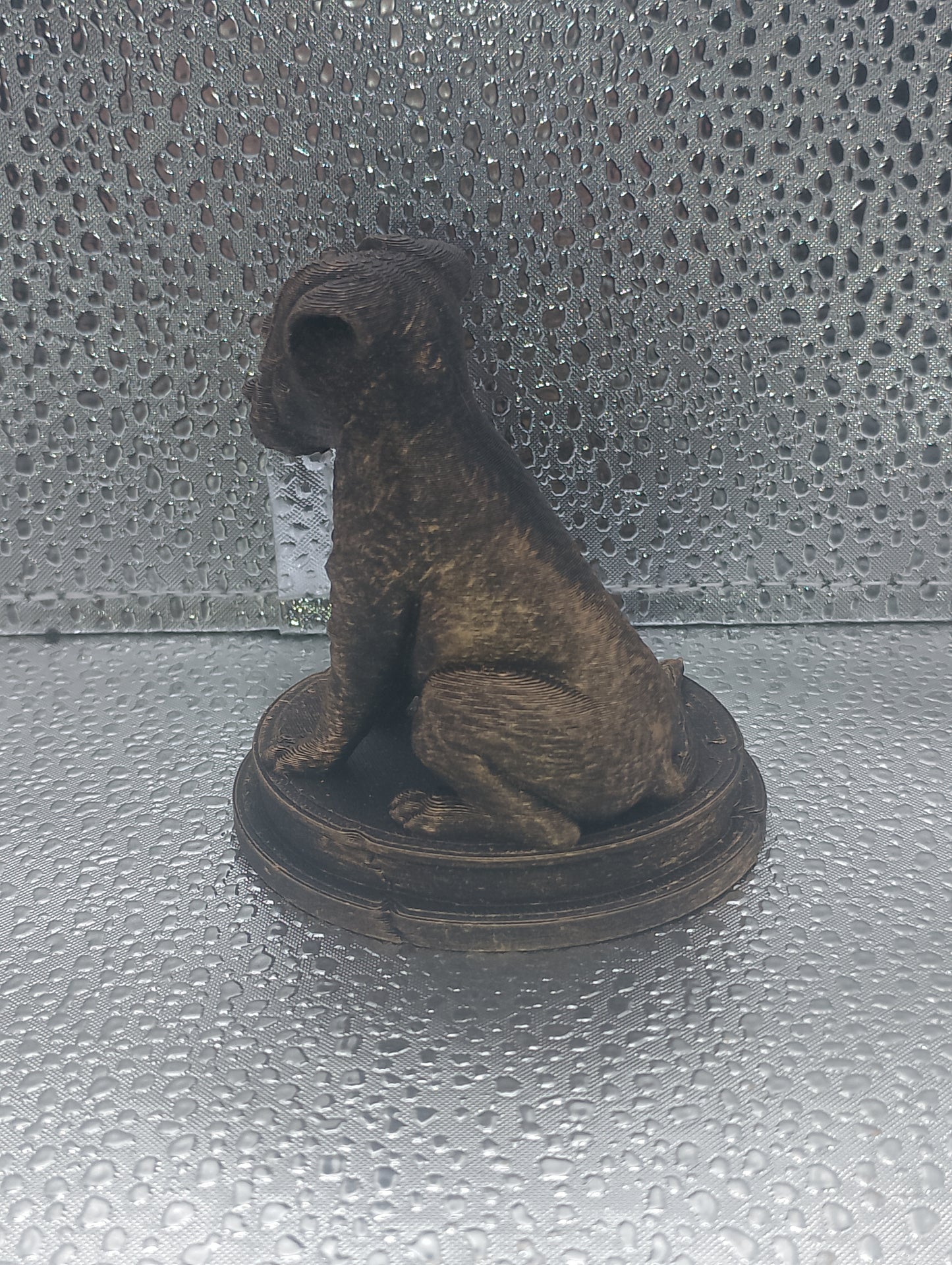 Jack Russell Terrier Dog Bust – 7cm Miniature Statue