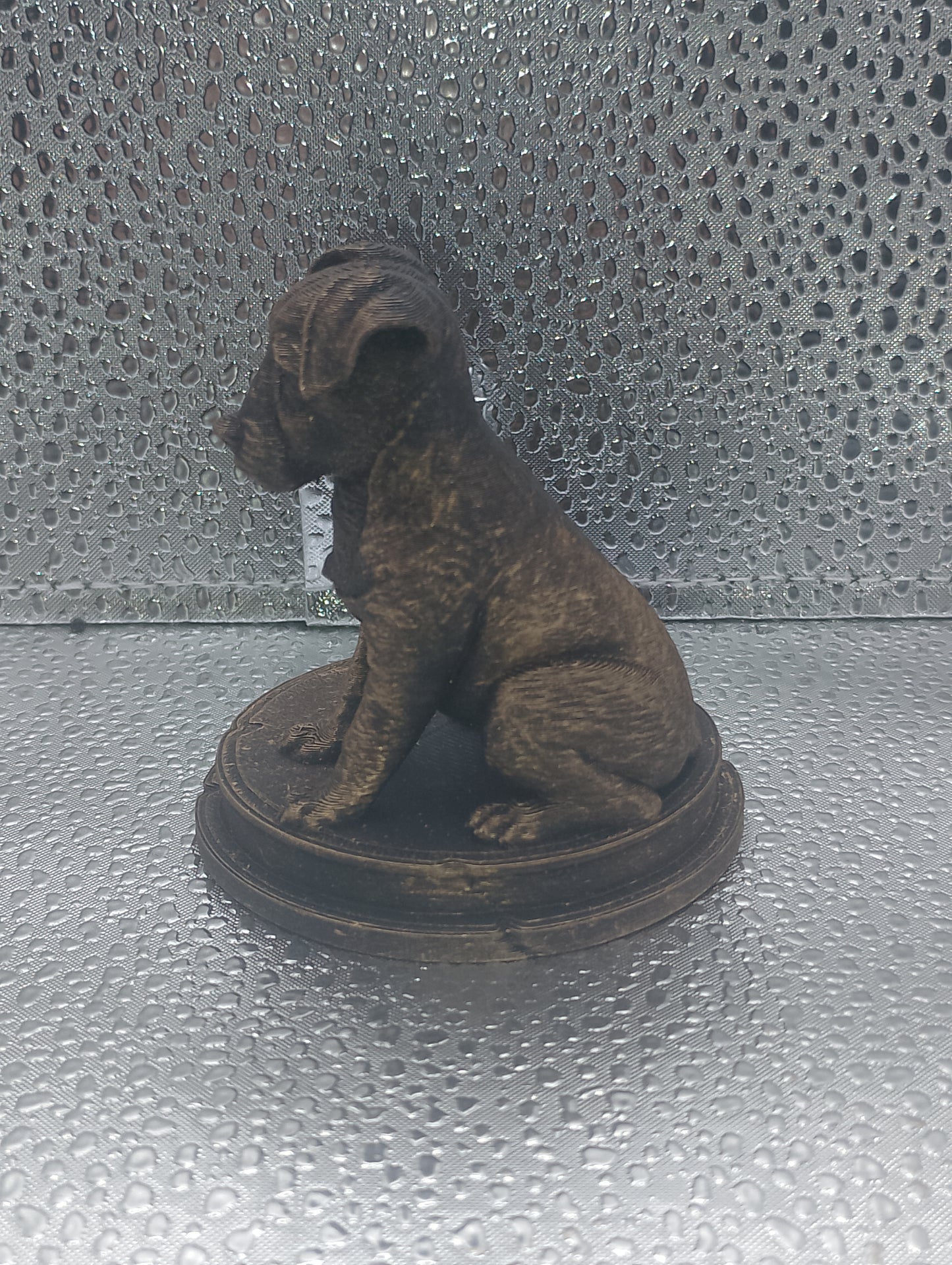 Jack Russell Terrier Dog Bust – 7cm Miniature Statue
