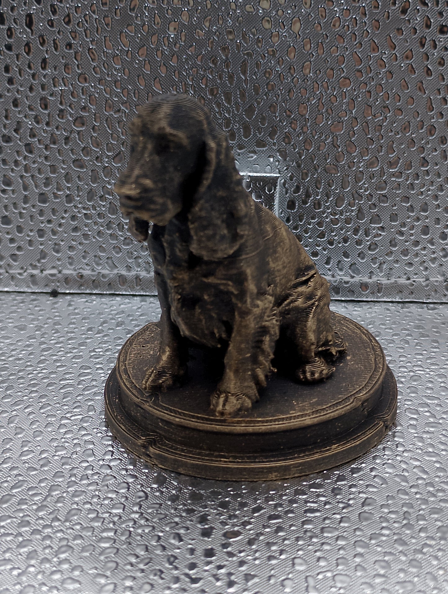 Cocker Spaniel Dog Bust – 7cm Miniature Statue