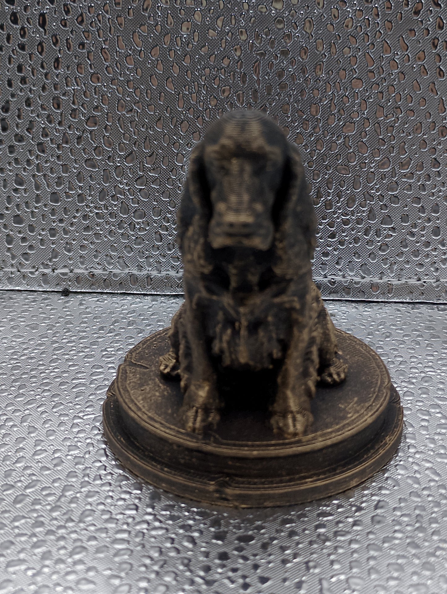 Cocker Spaniel Dog Bust – 7cm Miniature Statue