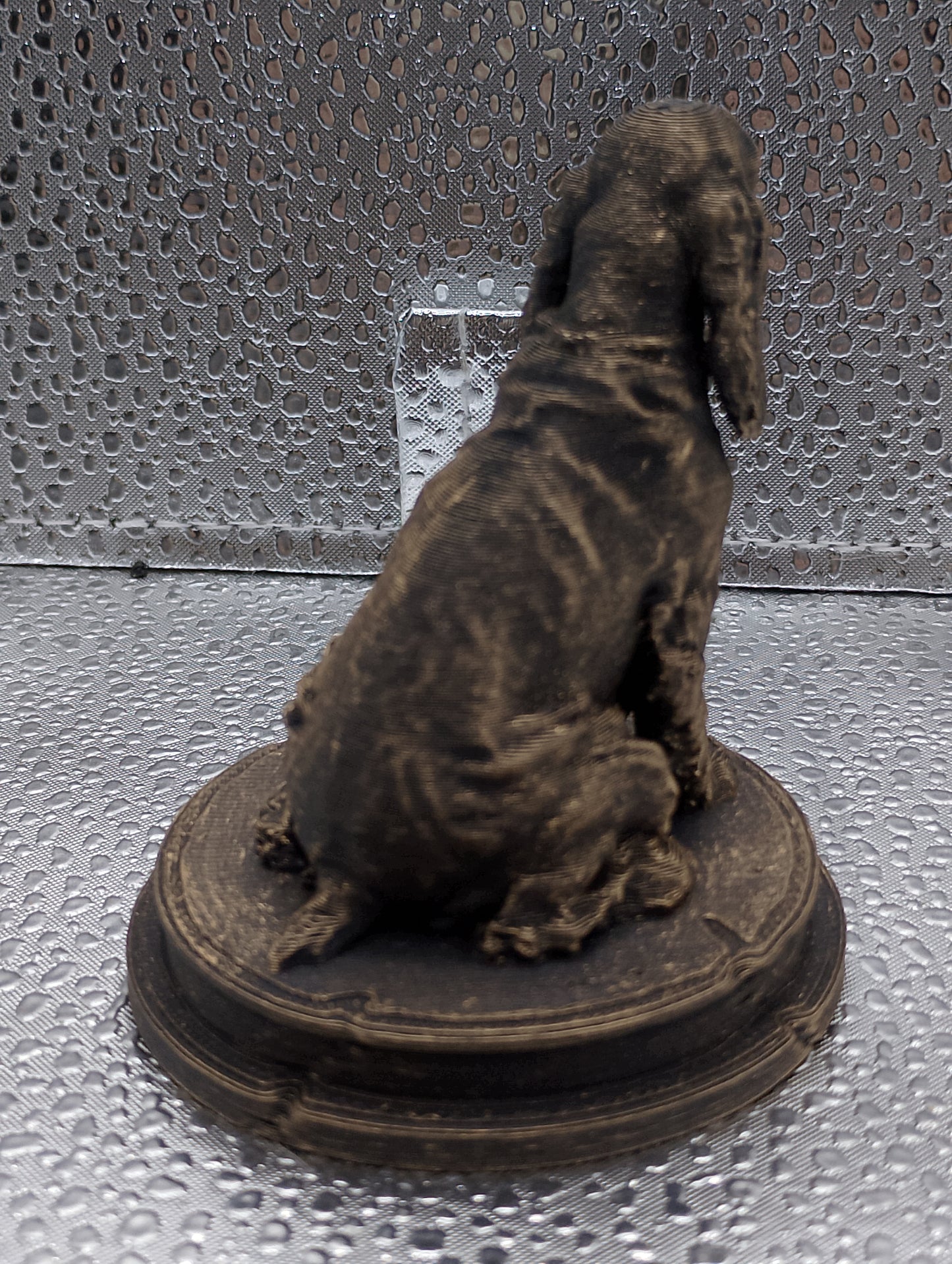 Cocker Spaniel Dog Bust – 7cm Miniature Statue