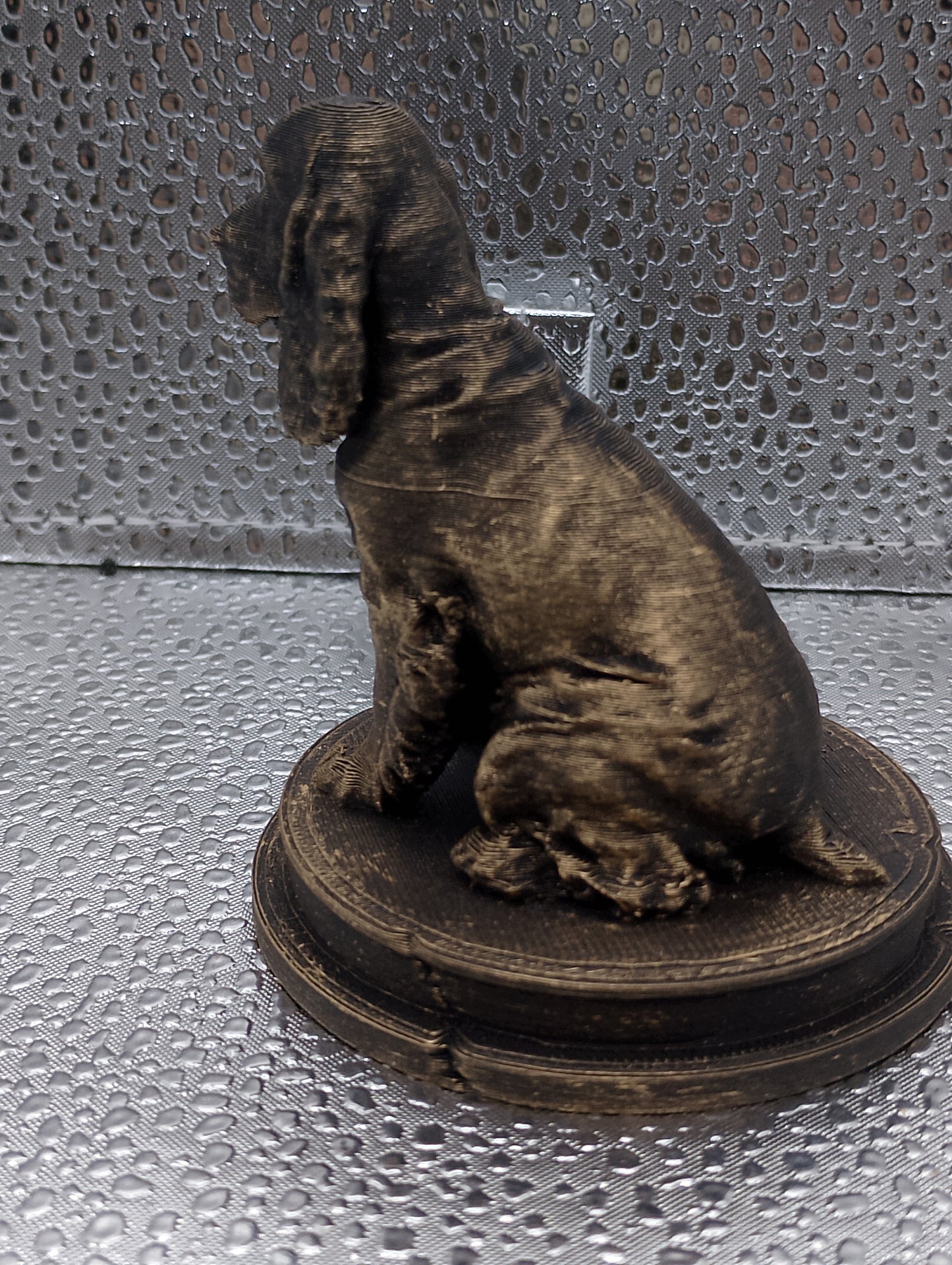 Cocker Spaniel Dog Bust – 7cm Miniature Statue