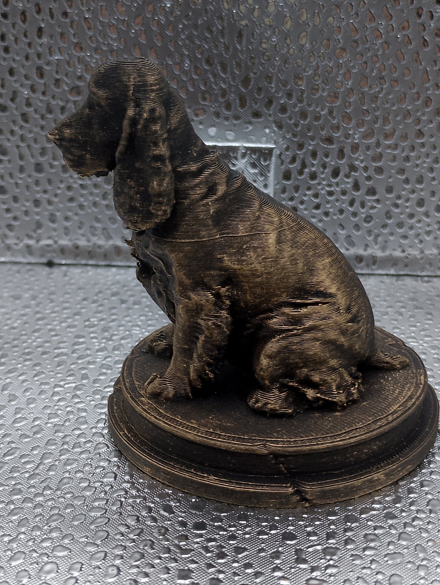 Cocker Spaniel Dog Bust – 7cm Miniature Statue