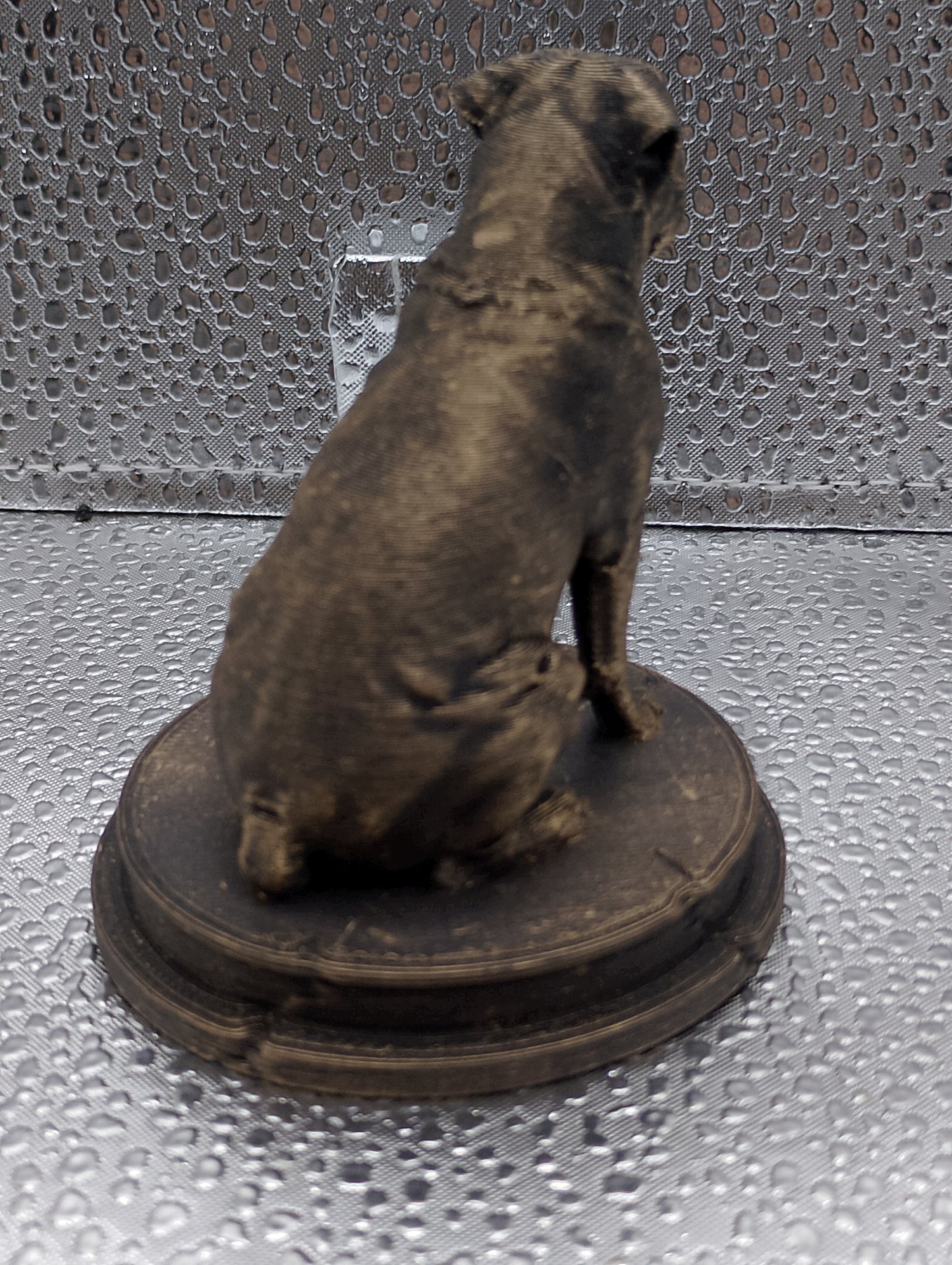 Rottweiler Dog Bust – 7cm Miniature Statue