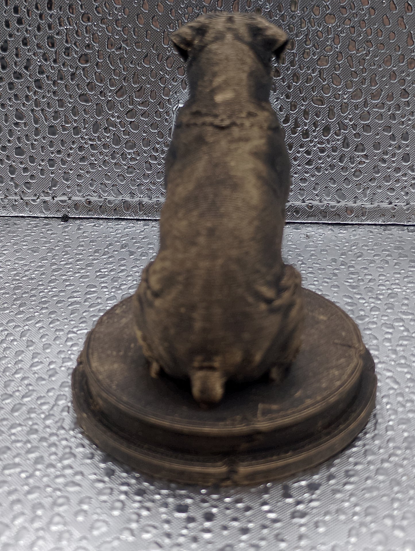 Rottweiler Dog Bust – 7cm Miniature Statue