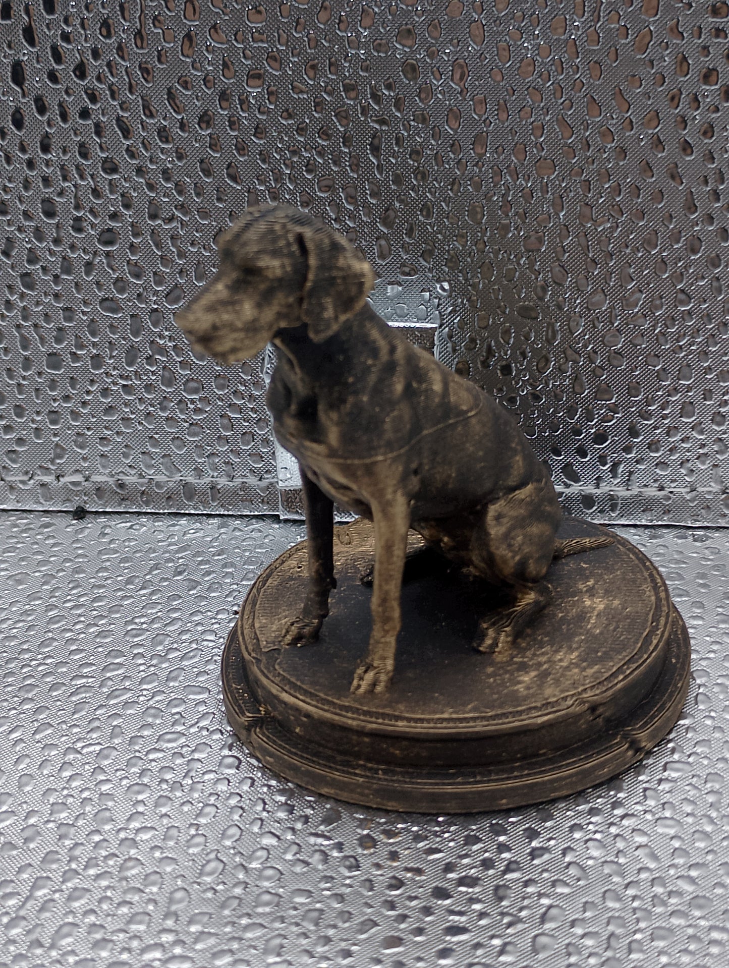 Hungarian Vizsla Dog Bust – 7cm Miniature Statue
