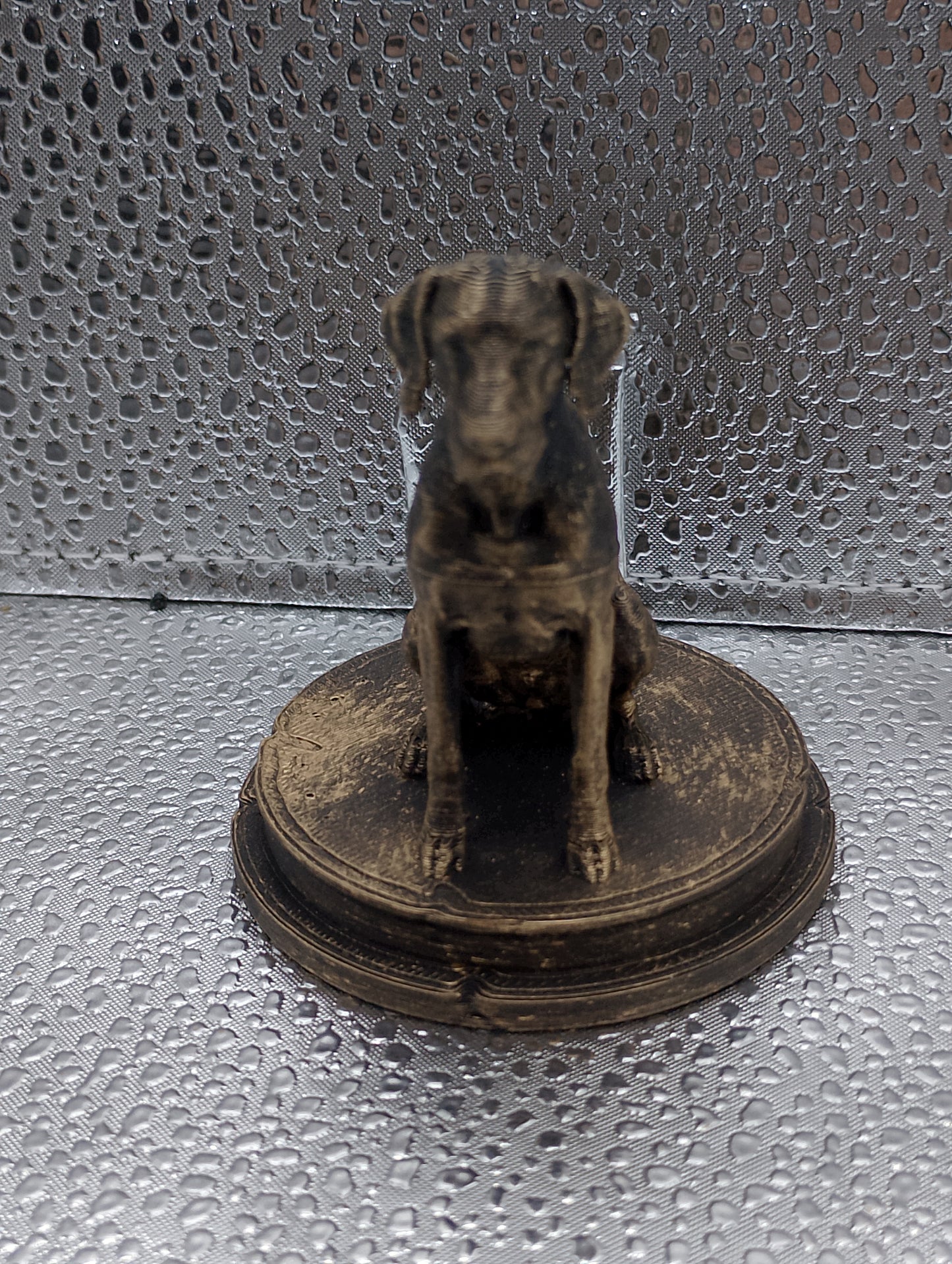 Hungarian Vizsla Dog Bust – 7cm Miniature Statue