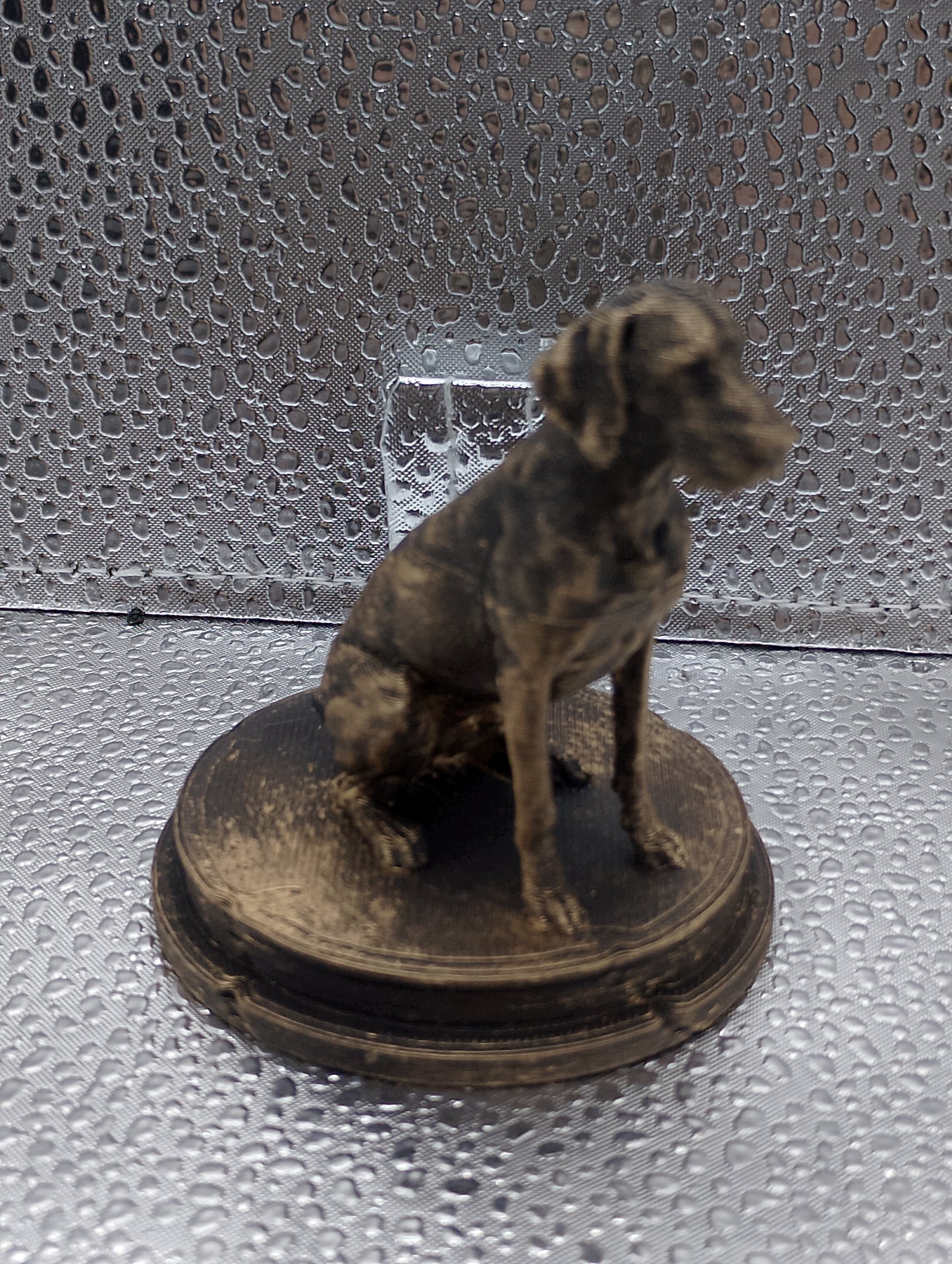 Hungarian Vizsla Dog Bust – 7cm Miniature Statue