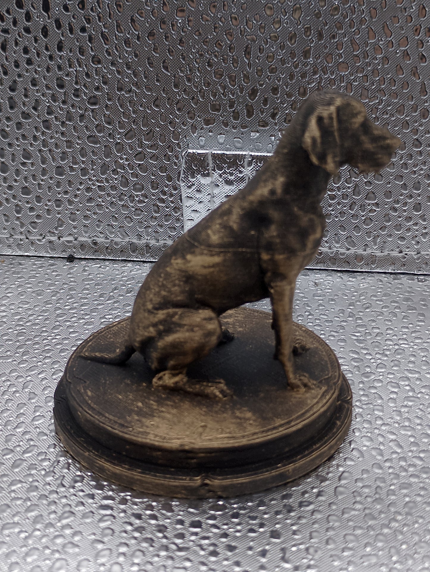 Hungarian Vizsla Dog Bust – 7cm Miniature Statue