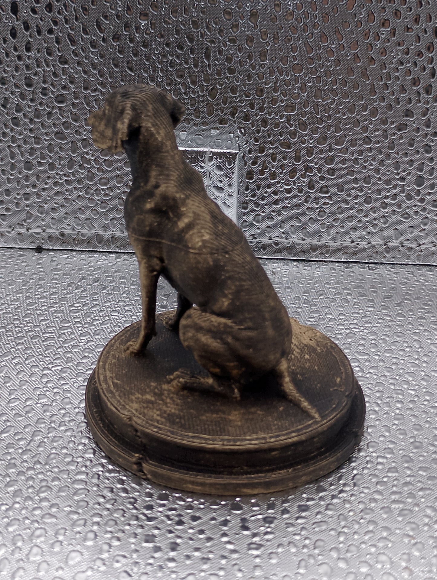Hungarian Vizsla Dog Bust – 7cm Miniature Statue