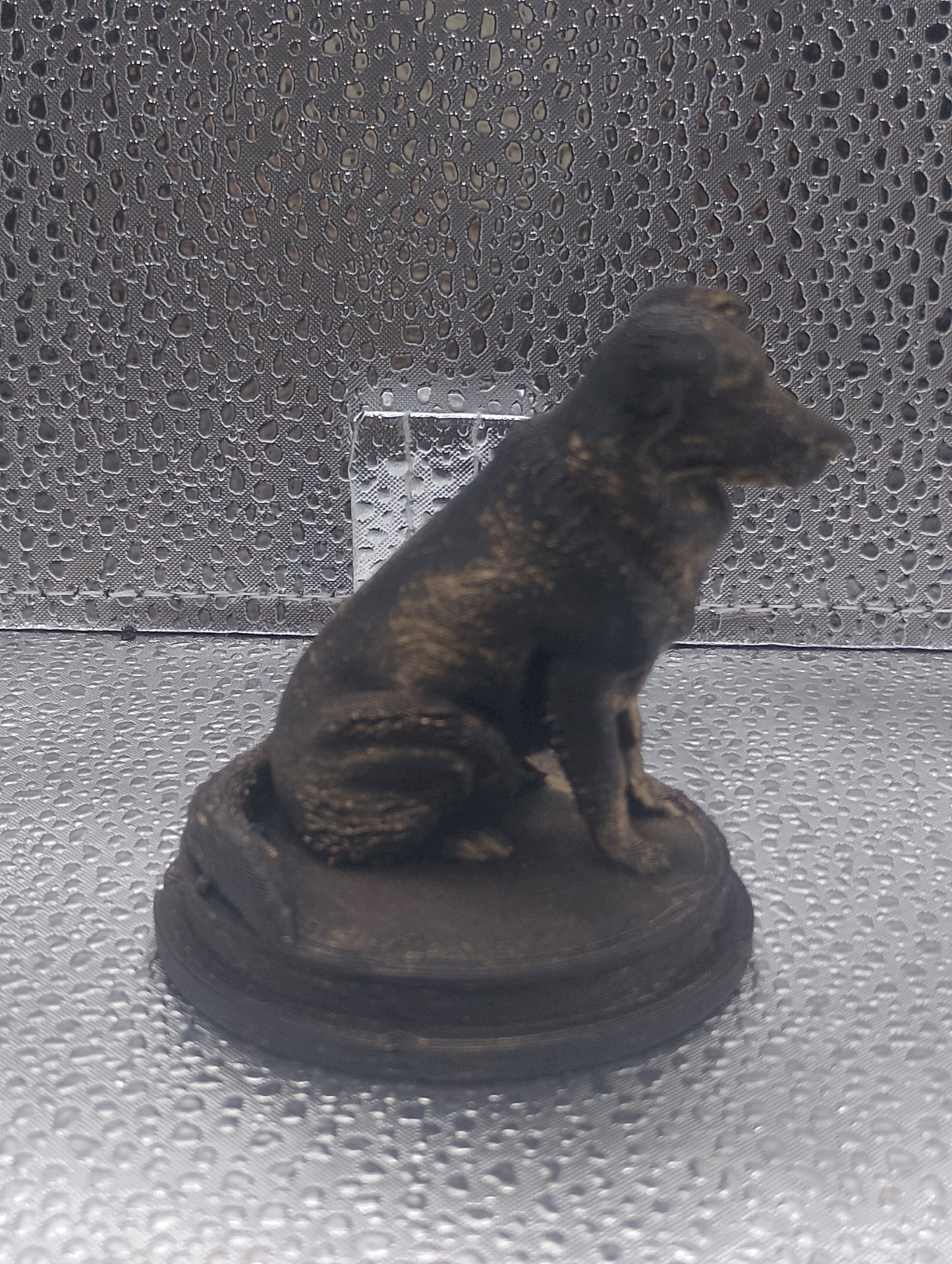 Border Collie Dog Bust – 7cm Miniature Statue