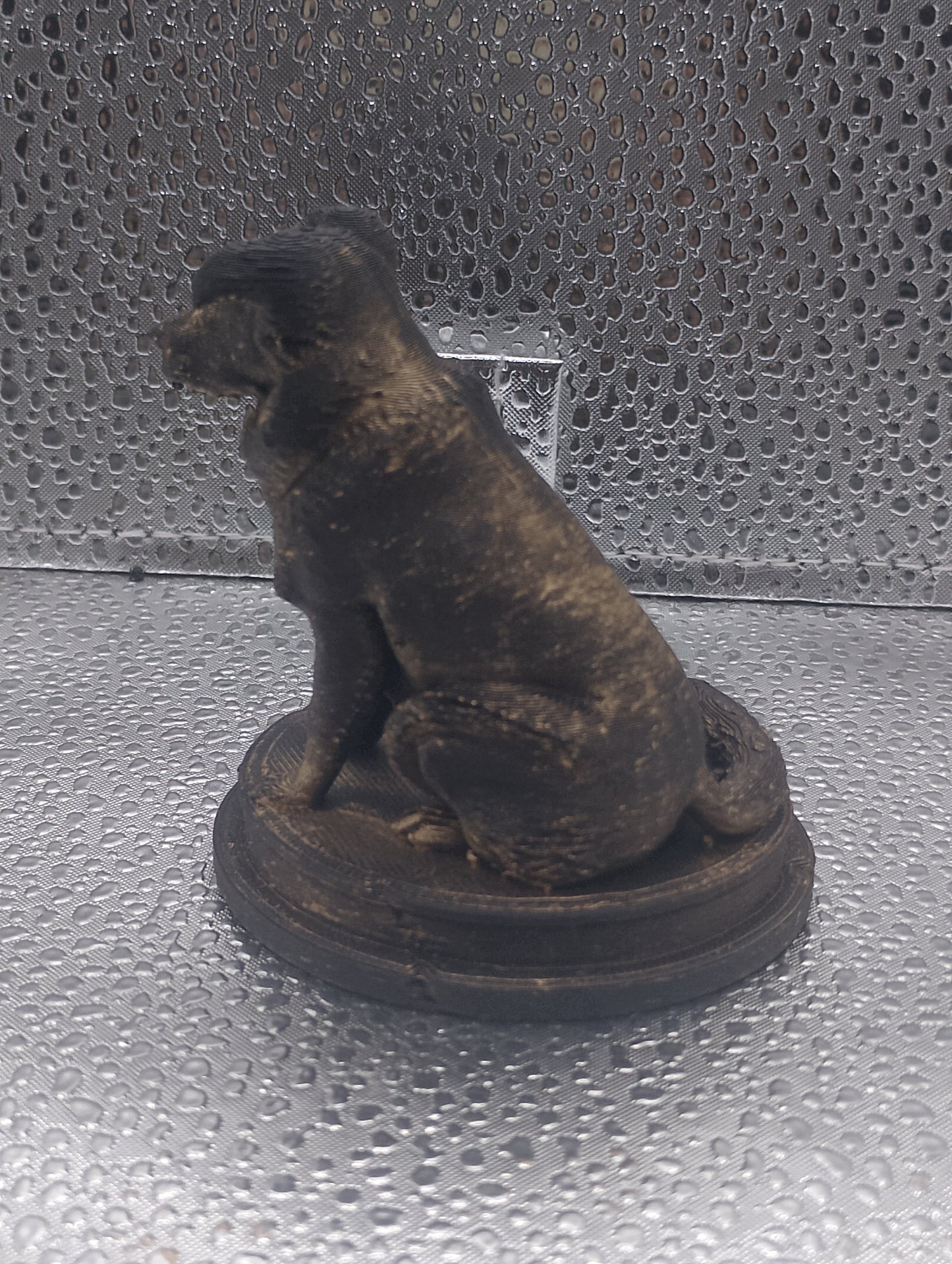 Border Collie Dog Bust – 7cm Miniature Statue