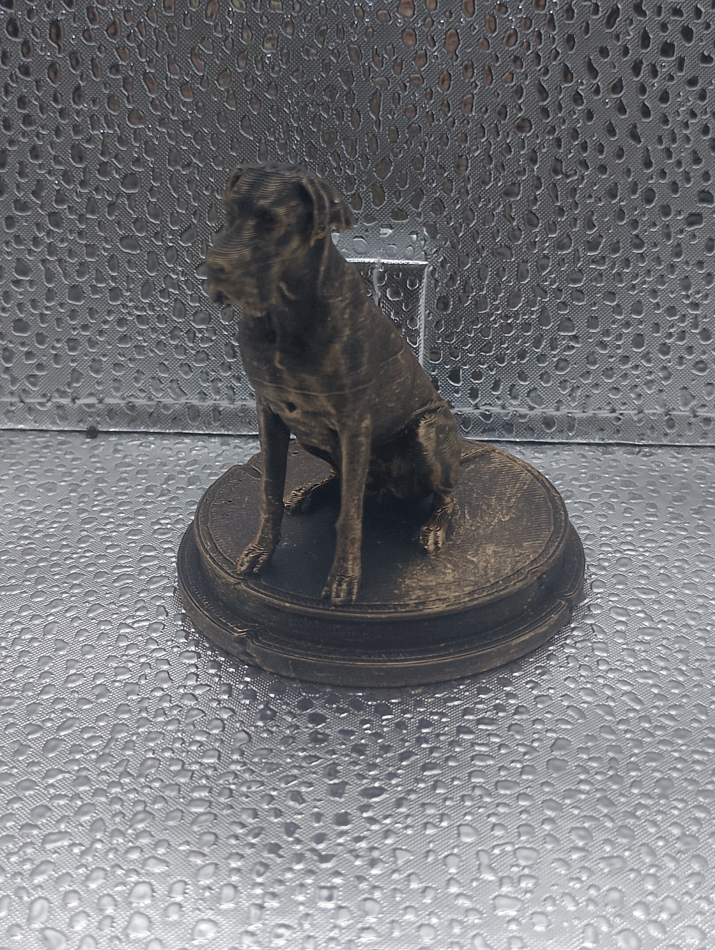 Great Dane Dog Bust – 7cm Miniature Statue