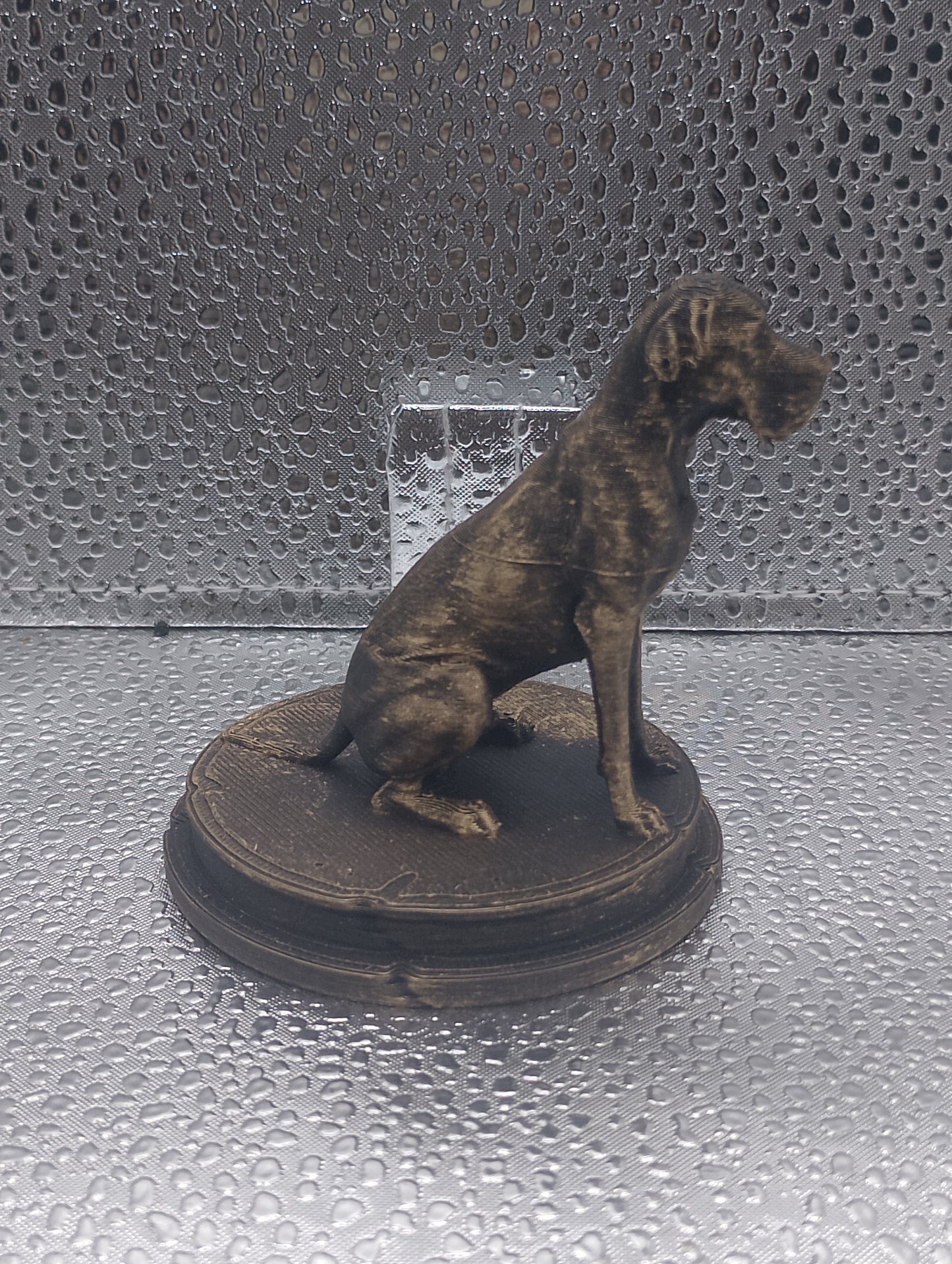 Great Dane Dog Bust – 7cm Miniature Statue